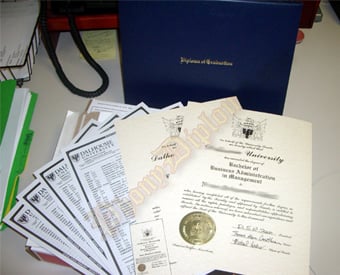 International Canada Fake Diploma and Transcript Package With Mutiple Prints and Wallet